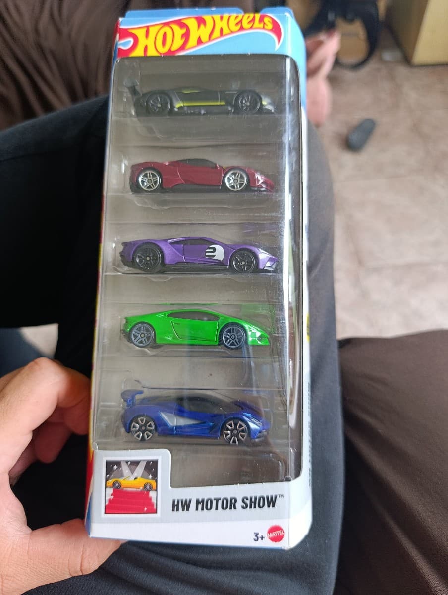 HW Motor Show - Five Pack