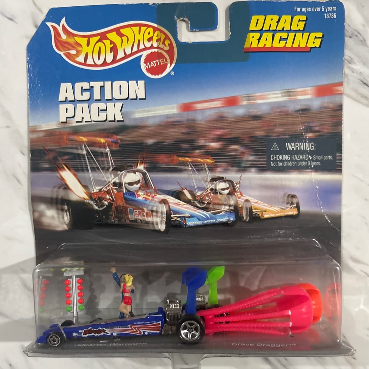Quarter Warrior and Grave Dragger - Action pack Drag Racing - foto 1