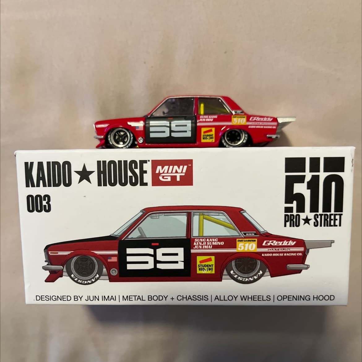Datsun 510 Pro Street SK510 Red
